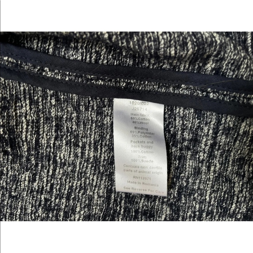 Jigsaw Womens Wool Blend Full Zip Long Sleeve Jacket Size 8 - Picture 8 of 8